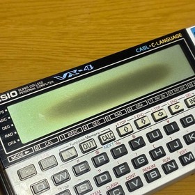 CASIO Super College VX-4 Pocket Computer PokeCon Tested Working Vintage