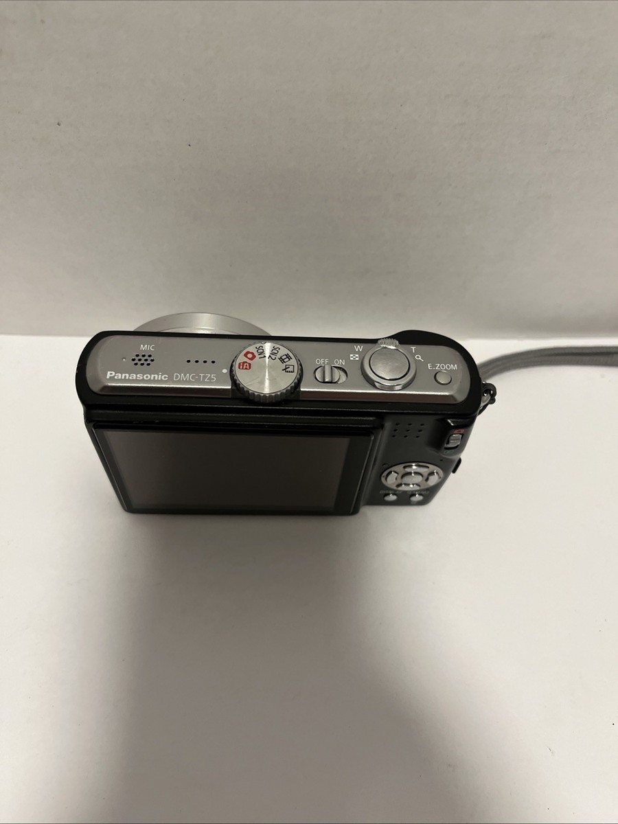 Panasonic Lumix DMC-TZ5 Digital Camera Black *Parts Only | eBay