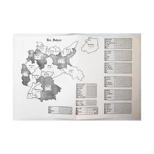 Little Soldier War Game Der Fuhrer - Map Only! Bag VG+