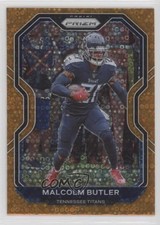 2020 Panini Prizm Orange Disco Prizm Malcolm Butler #106 0q1p