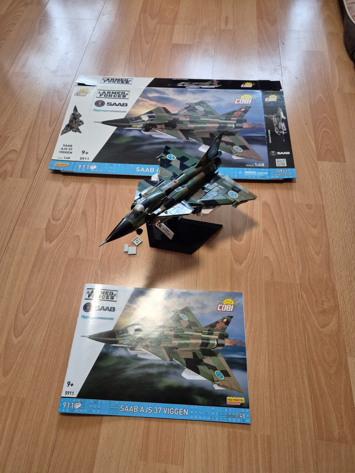 Cobi 5911 SAAb AJS 37 Viggen Armed Forces flygvapenmuseum