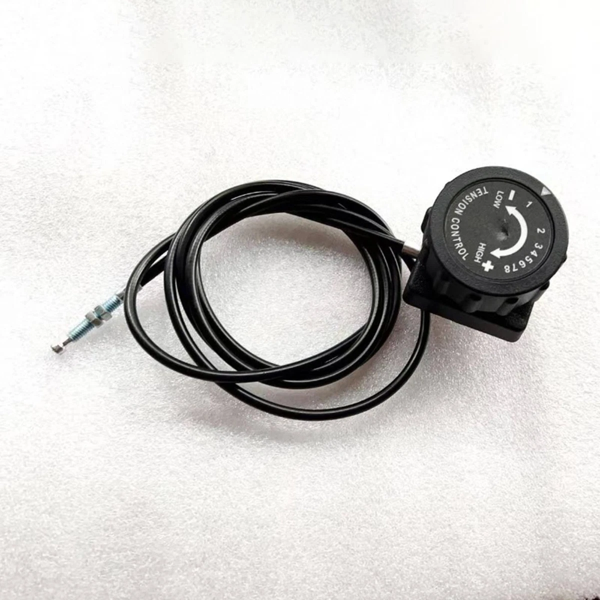 CLISPEED Manopola Di Ricambio Per Cyclette, Perno In ABS Nero, Vite Di Regolazione, Accessorio Per Fitness