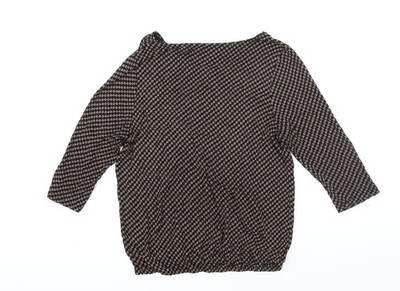 Schwarze Damenbluse Größe 12 von Vivance