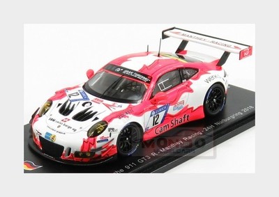 1:43 Spark Porsche 911 991 Gt3 R Manthey Racing #12 24H Nurburgring 2018 SG413 M