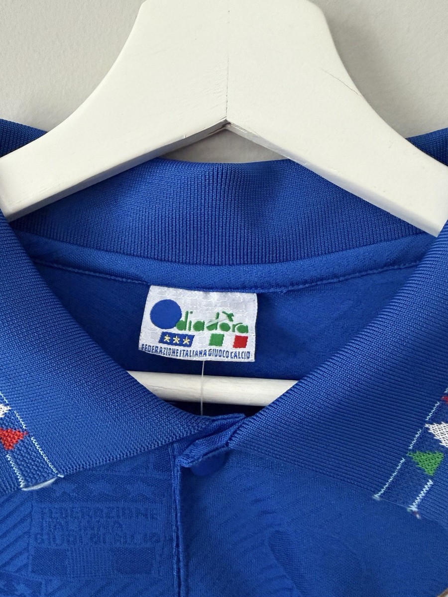 Roberto Baggio #10 Italy 1994 World Cup New Men's Retro Soccer