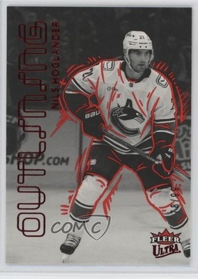 2025-26 Upper Deck Fleer Ultra Outlining Red /99 Nils Hoglander #OL2of30 1s02