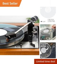 Modern Clear Acrylic Turntable Mat - Anti-Static and Noise Reduction Features