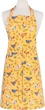 by Danica Modern Apron - White, Cotton, Adjustable, Kitchen for Home Cooks.