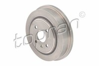 2X Topran Bremstrommel 207 011 FüR Opel