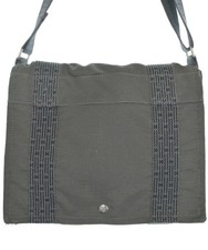 Hermes Messenger Bag Ladies Pm Gray Used Vintage Clothing