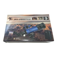 TELMU F40070M 70mm Astronomical Refractor Telescope Tripod Phone Mount Kit