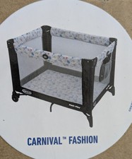 Graco Pack 'n Play Portable Playard Playpen Crib "Carnival" Only Used 3x