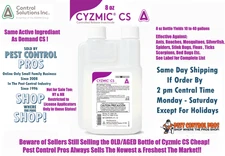 8 Oz Cyzmic CS Multi Use Insect Control Pest Insecticide Similar to Demand CS