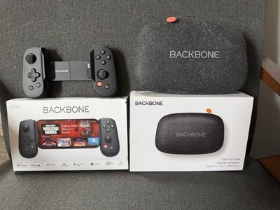 Backbone One 2nd Gen BB-51-P-BR iPhone Android USB C Black XBOX,STEAM w/OEM Case