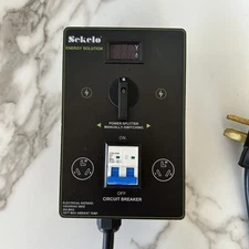 NEMA 14-30 Dryer outlet splitter for Tesla EV charger 24Amp Charging auto switch