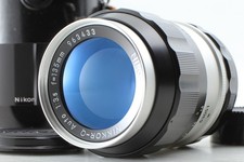  MINT w/ Case  Hood Nikon Nikkor-Q Auto 135mm F3.5 Telephoto Non-Ai Lens Japan
