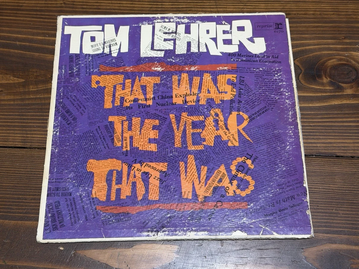 Tom Lehrer In Vinyl Records for sale | eBay
