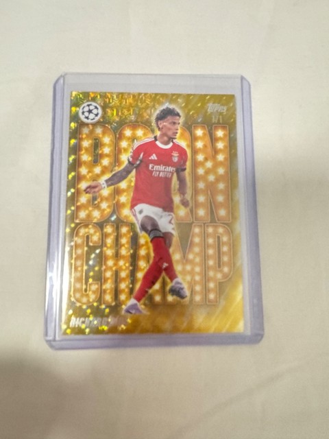 Topps UEFA Club Competitions 25/26 Richard Ríos 1/1 Superfractor Born Champ