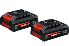 Bosch Expert Hochleistungs-2 X Akkupack EXBA18V-40, 4,0 Ah, Original Bosch
