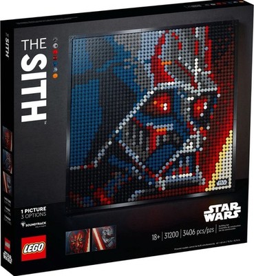 LEGO Art: Star Wars The Sith (31200) New Sealed Box