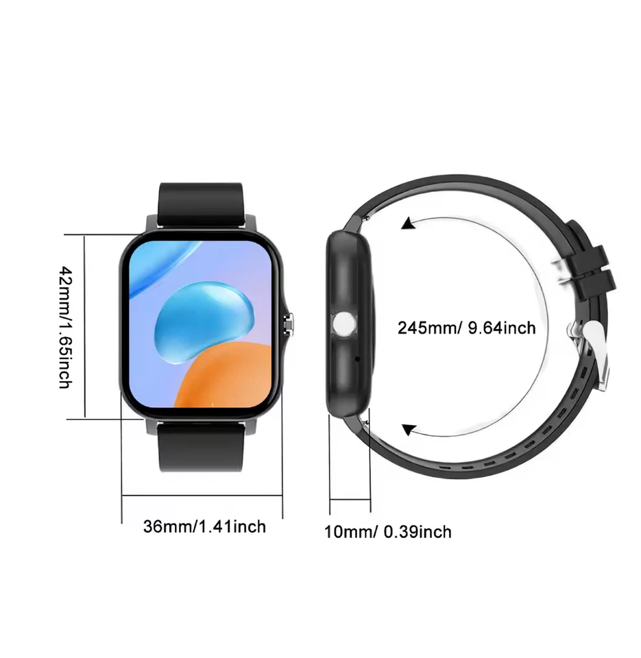 ✅Smartwatch, Wireless Calling/dialing, Multi-sport Mode, Incoming Call Alert DE - Bild 3 von 4