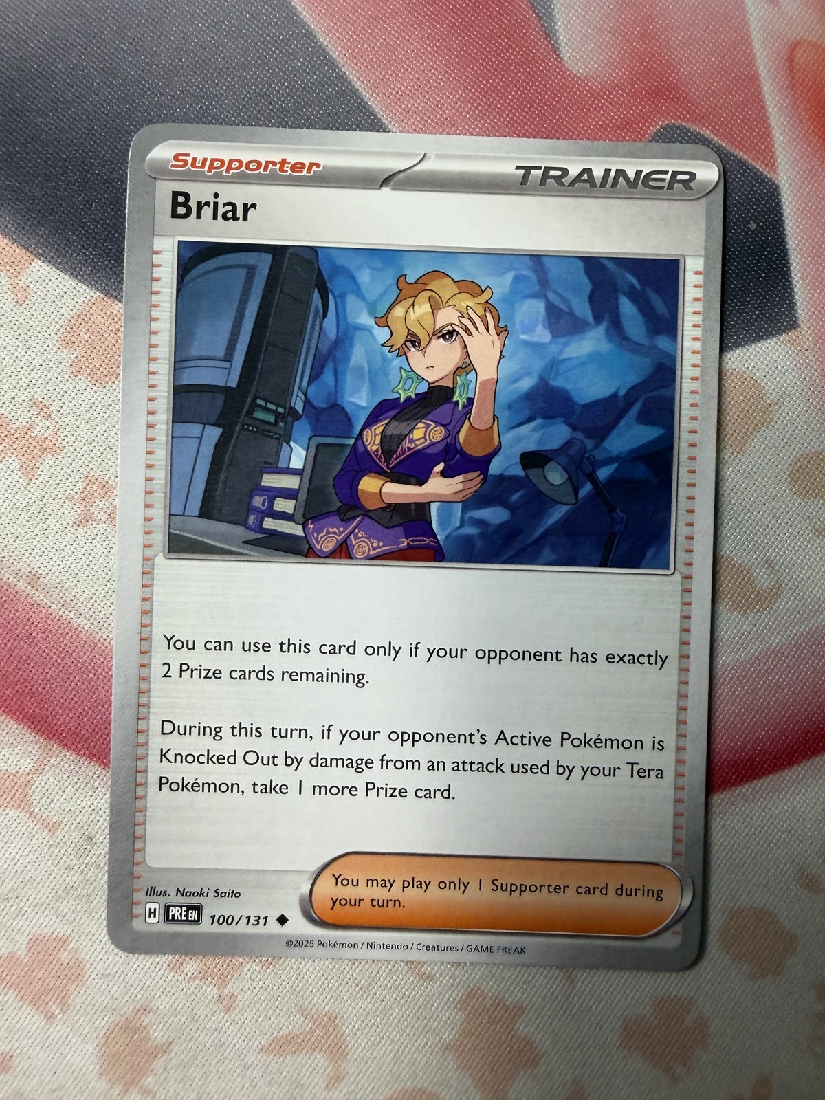 Briar Uncommon SV: Prismatic Evolutions 100/131 NM English