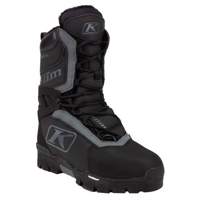 KLIM Women's Aurora GTX Snowmobile Boots 8 Black - Castlerock
