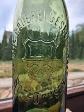 Ulmer Brauerei-Gesellschaft Rot-Ochsen, ca. 1900-20 ca. 0,7 mundgebl.Flasche