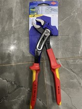 Image of Knipex 88 08 250 VDE Insulated Alligator Water Pump Pliers Grips 250mm 32013