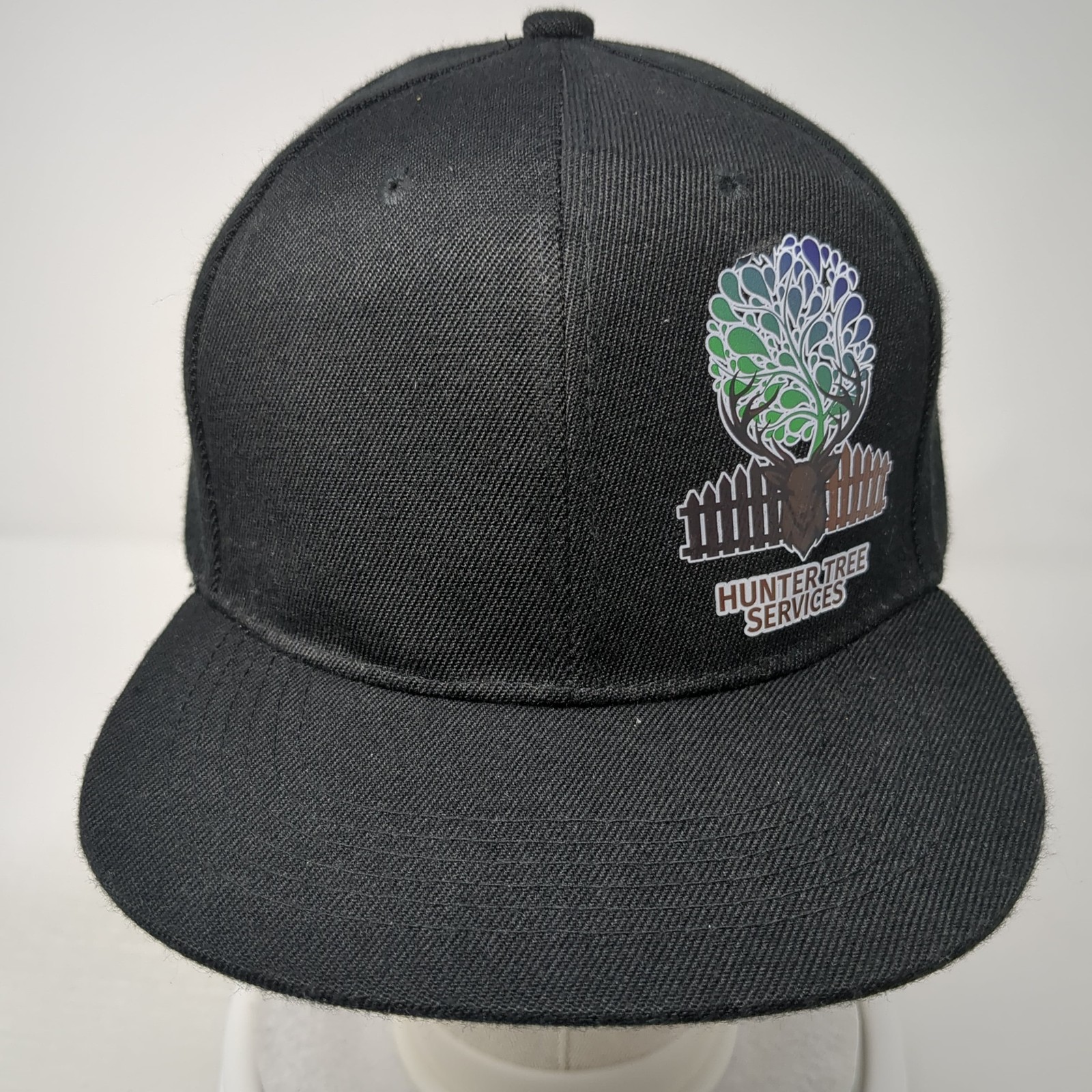 Hunter Tree Services Snapback Hat Black One Size … - image 2