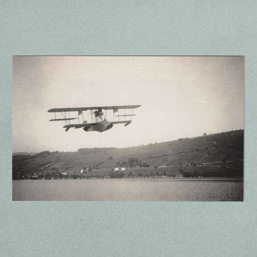 Curtiss FLYING BOAT Keuka Lake Hammondsport NY Gelatin Aviation ORIGINAL Photo
