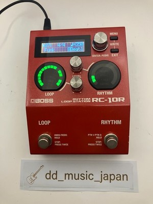 BOSS RC-10R Rhythm Loop Station Guitar Effects Pedal Tested Used