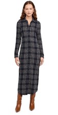 Faherty Legend™ Sweater Dress Dakota Plaid M NWT $198
