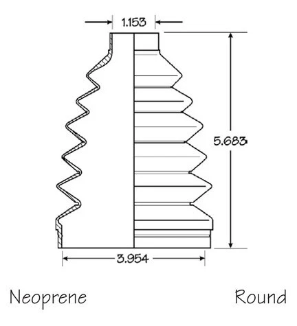 Kit de reparación de arranque CV delantero exterior para Chevrolet K2500 1990-1998 (ver gráfico) Foto 4 de 4