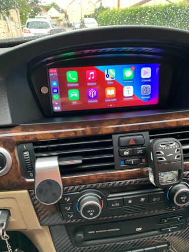 ECRAN CARPLAY-ANDROID AUTO BMW SERIE SERIE 3/5/6 E90 E91 E92 E93 E60 E61 E63 E64 - Picture 4 of 9