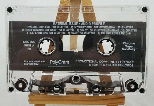 VINTAGE Materiaussue "International Pop Overthrow" Cassette Polygram SAC222-1991 - Picture 4 of 7