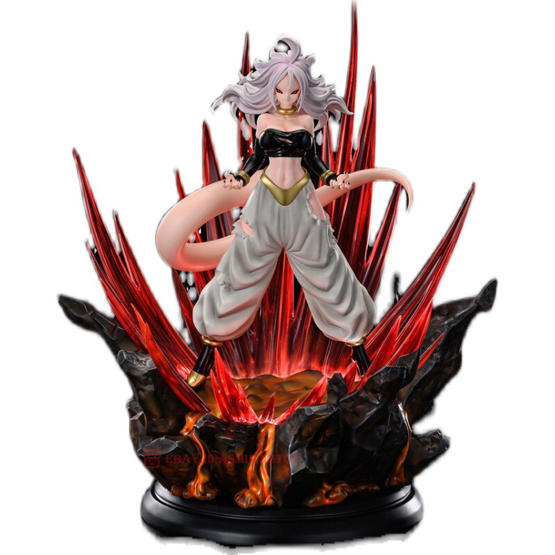 激レア　スタジオ サンシーロ　3Dレプリカ Rasing Waves Studio DragonBall Z Android 18 VS Cell GK Resin LED