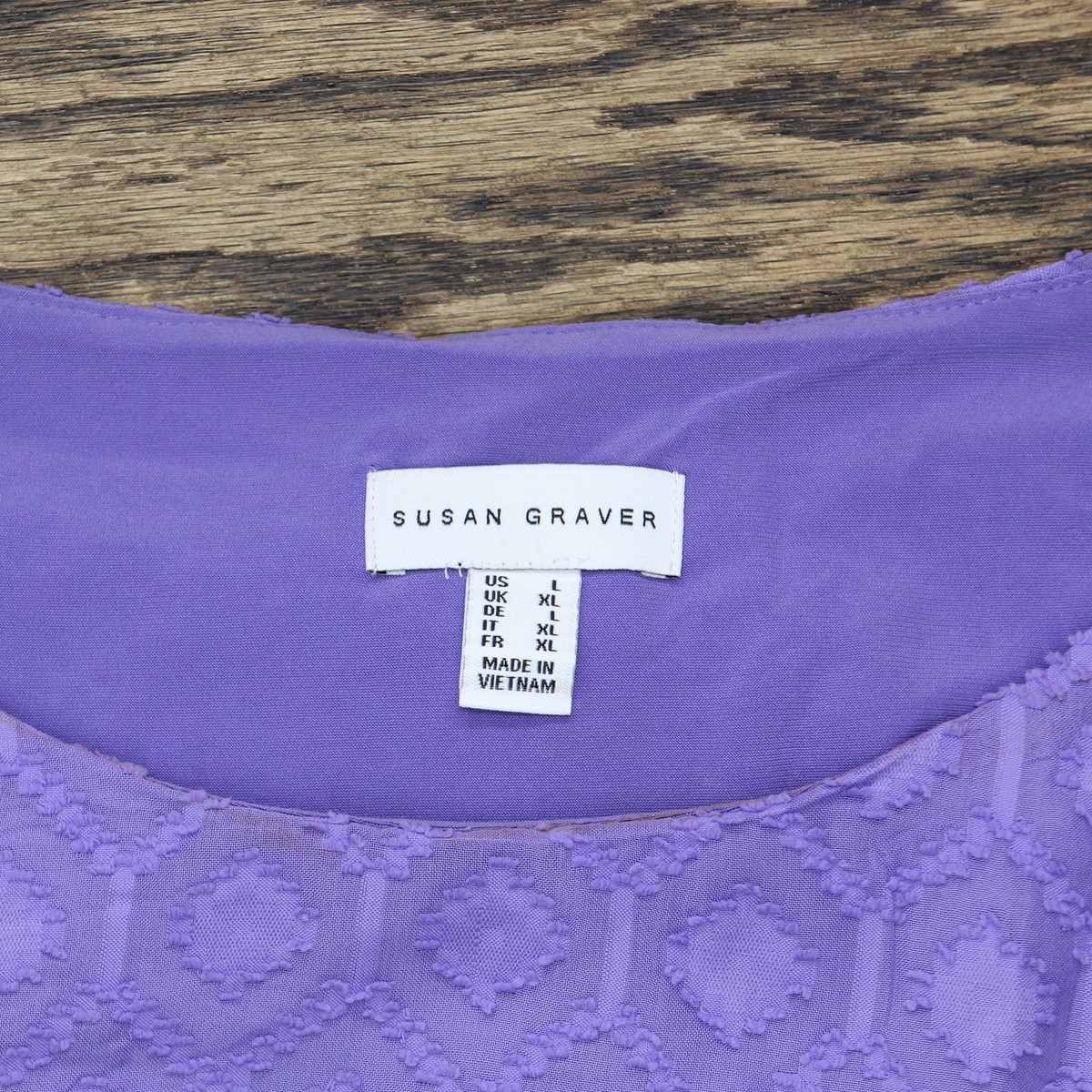 【GRAVER】GT DUSTY 半袖T 3COLOR Susan Graver Woven Jacquard Sleeveless Top Woven A353355
