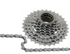 Fahrrad Verschleißset Shimano Kette HG71 + S...