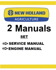 New Holland TL95 Tractors Manual Service Repair WorkShop Power Shuttle PDF USB