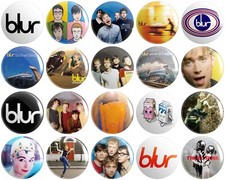 20 x Blur BUTTON PIN BADGES 25mm 1 INCH – Britpop Albarn Indie Rock Pop