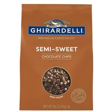 Ghirardelli Baking Chocolate 5 lb Premium Chocolate Chips for Desserts and Ba...