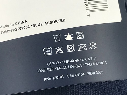 TOMMY HILFIGER Herrensocken, Bold Quarter Cut Crew, 6er-Pack, $ 36 unverbindliche Preisempfehlung des Herstellers - Bild 10 von 12