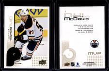 2022-23 MVP 20th Anniversary Gold Script #1 Connor McDavid - Edmonton Oilers