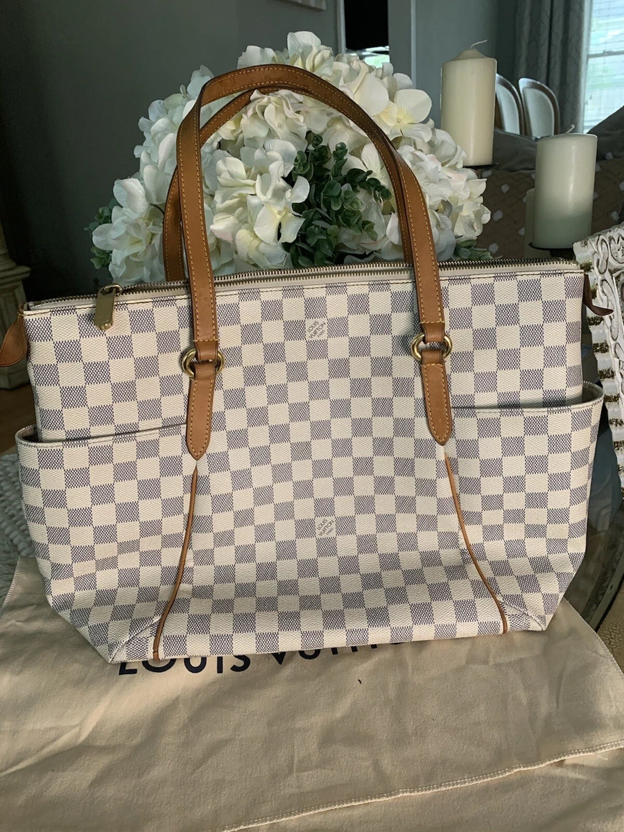 Louis Vuitton Totally MM Damier Azur Pre-Owned