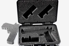 Armourcase with Desert Eagle .50AE .44 Magnum .429DE Pistol Nanuk 909 case foam