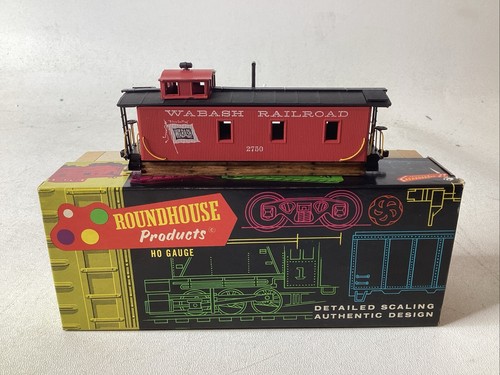 Escala HO - Roundhouse C403 3 ventanas caboose estándar #99401 de colección | Condition: Used