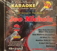 20639 JOE NICHOLS CHARTBUSTER KARAOKE CDG