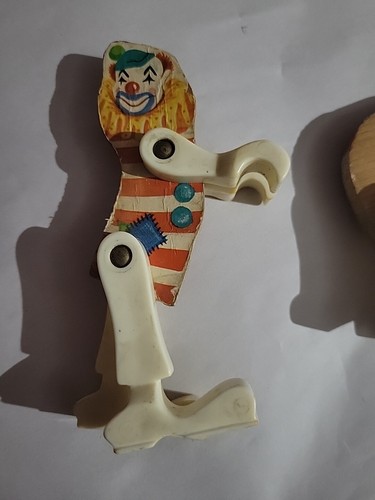Vintage 1963 Fisher-Price BABY JUMBO Holz Elefant & Clown Zirkus - Bild 4 von 6