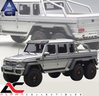 AUTOART 76301 1:18 MERCEDES BENZ G63 AMG 6X6 SILVER